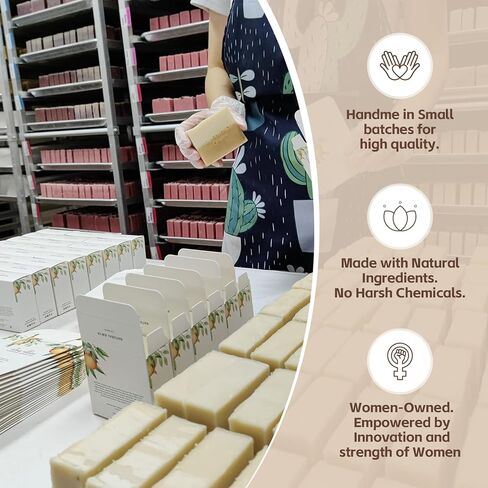 Natural Amor Handmade Spa Gift Set, Relaxing 5pcs Self Handmade Skin Care Sets Gift Package for Women, Birthday Gift, Natural Gift Idea,Spa Gifts for Women in Kuwait