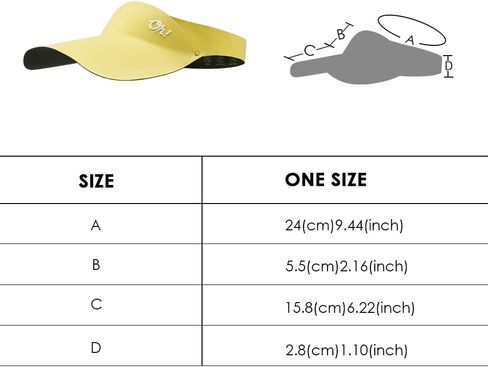 Women Wide Brim Sun Visor Summer Sun Protection Foldable Sun Hat UPF50+ Beach Cap SNH4M178T in Saudi Arabia