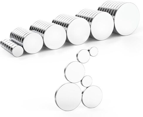 50 Pcs Small Magnets Neodymium Magnets Fridge Magnets, 20x3mm Rare Earth Magnets Heavy Duty Magnets for Whiteboard DIY Building Craft, Office Magnets Double Sided Magnet in Saudi Arabia