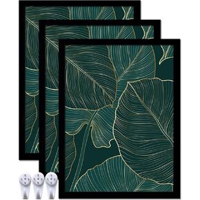 Black Picture Frame, 9x12 Picture Frame for Photo Poster Canvas Certificate Document Display Horizontally or Vertically High Transparent Wall Gallery(Size 9 x 12 inches)