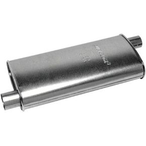 Walker Quiet-Flow SS 21910 Direct Fit Exhaust Muffler 2.5" Inlet (ID) 2.25" Outlet (OD) for Subaru Forester