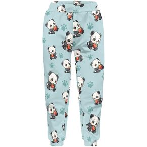 Kids Comfortable Jogger Pants Breathable Trendy Casual Wear Kids Sweatpants Girls with Pockets