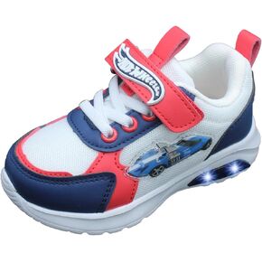 Hot Wheels Toddler Boys' Light-Up Sneakers