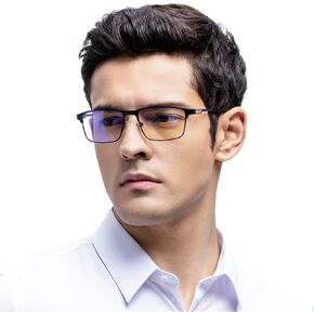 ANYLUV Blue Light Glasses for Men/Women, Lightweight Blue Light Blocking Glasses, Anti-Eye Strain Computer Glasses for Gaming