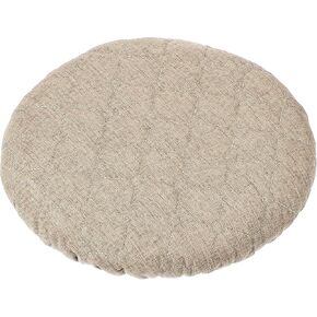PATIKIL Stool Covers Round, Elastic Bar Stool Covers Washable Stool Cushion Slipcover Stretchy Bar Chair Seat Covers for 10-13 Inch Chair, Khaki