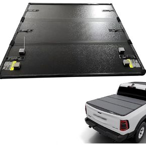 Hard Tri-Fold Truck Bed Cover 5.7ft Replacement for 2009-2024 Dodge Ram 1500 with 5' 7" Bed (67.4'')