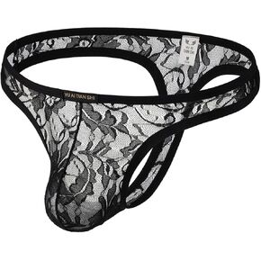 زملاء العضلات والرجال الدانتيل ثونغ سراويل الشبكات بيكيني ملخصات t-back g-string الملابس الداخلية.