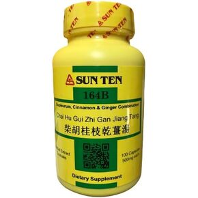 Sun Ten - Bupleurum, Cinnamon & Ginger Combination Capsules/Chai Hu GUI Zhi Gan Jiang Tang/柴胡桂枝乾薑湯
