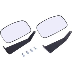 Tractor Side Towing Mirror Kit with Fixed Arm DM2455000 Compatible with John Deere 5000 & 6000 Left Right 5055E 5065E 5075E 5083E 5093E 5101E 5065M 5075M 5085M 6330 6430 6530 6020 6410