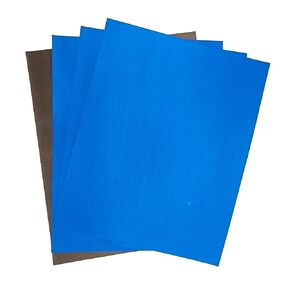 Non Asbestos + Cork Rubber Gasket Making Material Paper Sheet for Gasoline Diesel Oil Small Engine DIY Rebuild Sealing 4 Pcs