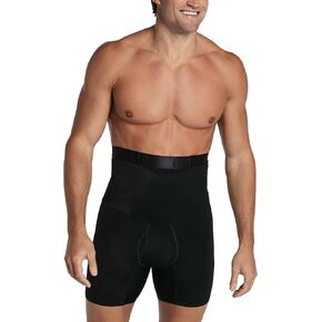 LEO Waist Slimmer Mens Underwear Girdle Compression - Tummy Control Shapewear Boxers Shorts For Men