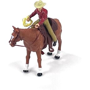 مجموعة ألعاب المزرعة الواقعية من Big Country Toys Four Sixes Ranch المكونة من 12 قطعة، مزرعة 6666، ألعاب المزرعة بمقياس 1:20 للأولاد والبنات