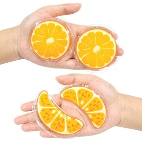 4PCS Gel Eye Ice Pack Set Reusable, Cold and Hot Compress for Eyes, Ice Pack for Eyes, Cooling Eye Pads for Eye Strain, Swelling, Redness, Dark Circles, Puffy Eyes, and Eye Recovery Surgery.