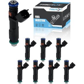 FJ817 Fuel Injectors 8PCS 5.4L Only For Ford F150/F250 Super Duty/F350 Super Duty 2005-2007,Expedition 2005-2006,For Lincoln Navigator 2005-2007,Mark LT 2006-2007,4G2142 5C3Z-DC 8S4Z9F593A