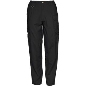 5.11 Tactical Women's Cotton Canvas Pants, Regular Fit, Cargo Pockets, Style 64358, Black, 10 Regular