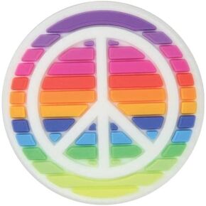 Crocs Unisex-Adult Jibbitz Shoe Charms - LGBTQ+ Pride Shoe Charm Singles, Cute Rainbow Charms for Adults