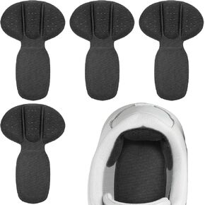 الخلفية من وسادة وسادة الكعب ، 4pcs قبضة كعب لاصق ملصقات إدراج للأحذية ، والأحذية فضفاضة كبيرة جدا ، وبطانات حراس الكعب القابلة لإعادة الاستخدام للنساء الرجال ، وبطانات الأحذية المضادة للنفطة حماة كعب الكعب