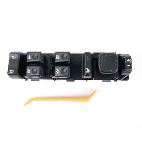 15883323 Driver Side Master Power Window Switch Compatible with Chevy GMC Cadillac Models 2003 2004 2005 2006 2007 Escalade Avalanche Silverado Suburban Tahoe Sierra Yukon Replace DWS-220 901-075