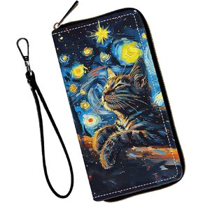 Women's Wallets,Wallet Wristlet for Women (Removable Wristlet)