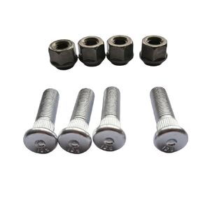 Front Rear Wheel Studs Lug Nuts Kit 85-1037 Replacement for 2005-2023 Kawasaki ATV Brute Force 750 4X4i KVF750, 06-12 KVF650 650 4X4i