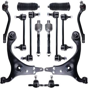 أذرع التحكم ، التعليق الأمامي KILL BALL TIE ROD SWAY BAR BOLOWS استبدال Hyundai Elantra 2007-2012 - 14pcs