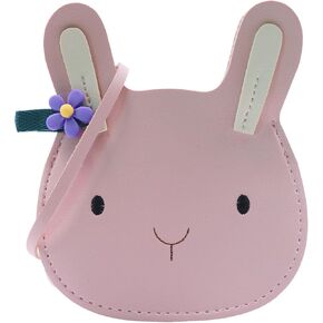 JUMISEE Kids Cute Bunny Crossbody Bag Purses for Girls Toddlers Small Shoulder Bag Wallet Easter Gift