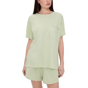 Lunya Women's Pima Tee Short Set