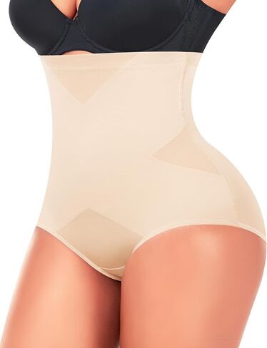 Ganado Tummy Control Shapewear Panties for Women High Waisted Shaping Underwear Body Shaper Slimming Panty Girdle in Saudi Arabia