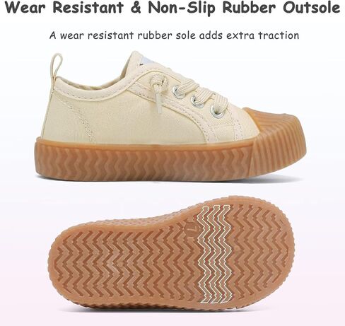 Toddler Shoes Boys Girls Slip On Canvas Sneakers in Kuwait