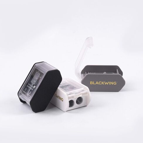 Blackwing Pencil Sharpener, Two-Step Sharpener, Black 104285 in Saudi Arabia