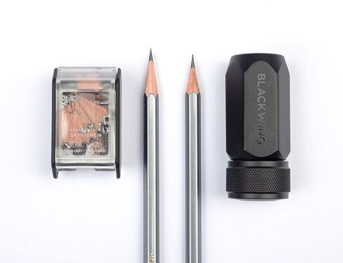 Blackwing Pencil Sharpener, Two-Step Sharpener, Black 104285 in Saudi Arabia