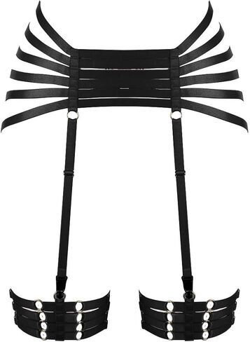 نساء الجسم الشرير جسم الحزام الحزام الساق مرونة strappy جوفاء خارج جوارب الفخذ in Saudi Arabia
