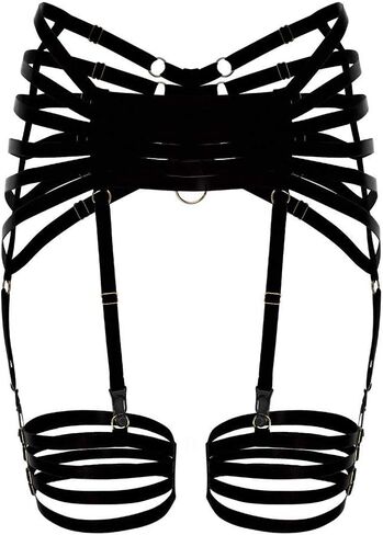 نساء الجسم الشرير جسم الحزام الحزام الساق مرونة strappy جوفاء خارج جوارب الفخذ in Saudi Arabia