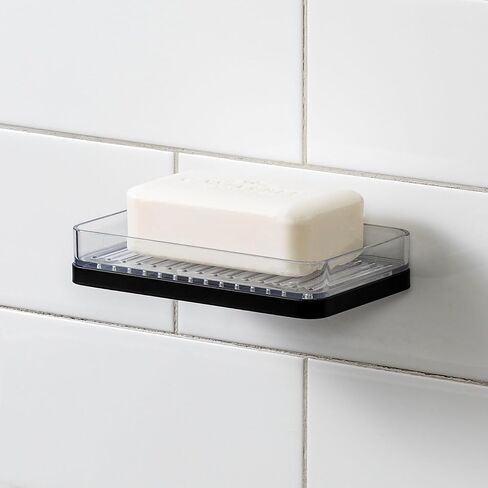 iDesign Self-Adhesive Razor Holder SA Shower, Corner Shelf, Matte Satin in Saudi Arabia