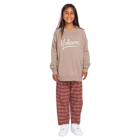 Volcom Girls' Truly Stokin Pullover Hoodie Fleece Sweatshirt in Kuwait