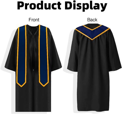 Diueoly Graduation Stole Graduation Sash Unisex Adult Graduation Honor Stole Class of 2025 With Trim for Academic Choral 70" in Kuwait