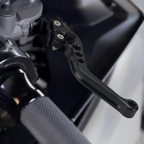 Universal Motorcycle Brake Clutch Pump Lever with Dual Hydraulic Master Cylinder Reservoir Set Left & Right CNC Suitable for 50-300cc Motorcycles with 7/8" 22mm Handlebars in Saudi Arabia