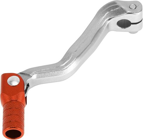 Folding Motorcycle Gear Shifter Lever for Bosuer M4 Aluminum Alloy Pedal Shift Lever Arm Siver Tone Lever Green Head in Saudi Arabia