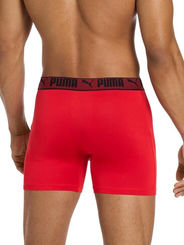 PUMA Men's Training Fit Anti-Odor 5 Pack Boxer Briefs in Saudi Arabia