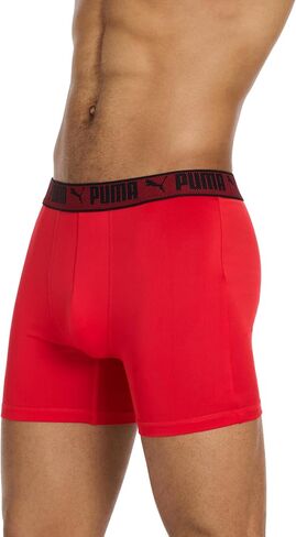 PUMA Men's Training Fit Anti-Odor 5 Pack Boxer Briefs in Saudi Arabia
