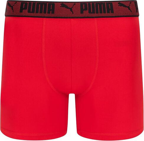 PUMA Men's Training Fit Anti-Odor 5 Pack Boxer Briefs in Saudi Arabia