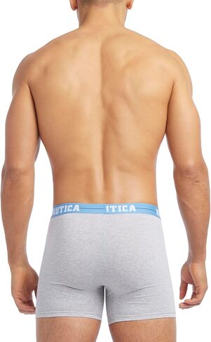 Nautica Men's 4 Pack Pack Limited Edition Stretch Boxer Boxer in Saudi Arabia