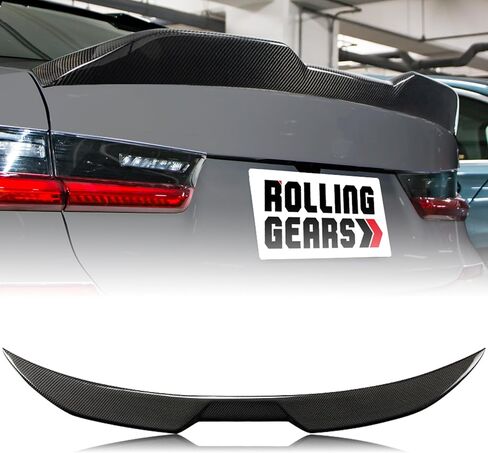 Real Carbon Fiber Spoiler Compatible with BMW 3 Series G20 Sedan G80 M3 Trunk Spoiler 2019-2024 (CS Type) in Saudi Arabia