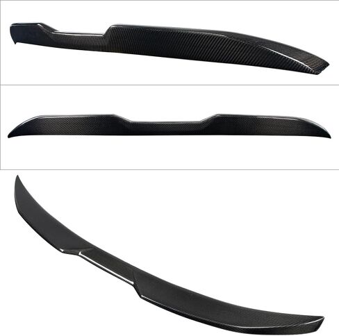 Real Carbon Fiber Spoiler Compatible with BMW 3 Series G20 Sedan G80 M3 Trunk Spoiler 2019-2024 (CS Type) in Saudi Arabia
