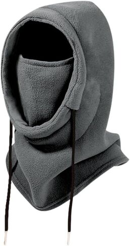 Winter Balaclava Hood Hats Fleece Balaclava Face Cover Men Women Warm Hat Neck Warmer Scarf for Cold Weather in Kuwait