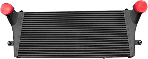 برودة الهواء Intercooler Carge متوافق مع 1994-2002 Dodge RAM 2500 5.9L 6 أسطوانات الديزل الألومنيوم الأسود 52028724AB 52028724AC in Kuwait