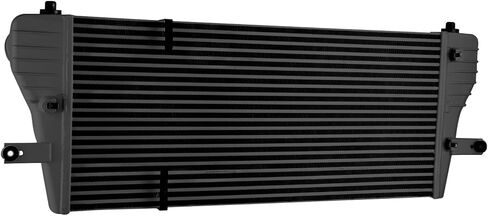 برودة الهواء Intercooler Carge متوافق مع 1994-2002 Dodge RAM 2500 5.9L 6 أسطوانات الديزل الألومنيوم الأسود 52028724AB 52028724AC in Kuwait