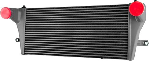 برودة الهواء Intercooler Carge متوافق مع 1994-2002 Dodge RAM 2500 5.9L 6 أسطوانات الديزل الألومنيوم الأسود 52028724AB 52028724AC in Kuwait