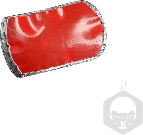 Black Gear Shift Head Knob Cover Compatible with Ford Mustang 2014 2015 2016 2017 2018 Hard Carbon Fiber. (Red) in Saudi Arabia