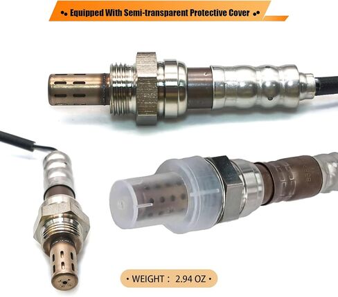 2PCS مستشعر الأكسجين في اتجاه المنبع O2 استبدال# 234-4076 13100 لعام 1996-2001 J-E-E-P Wrangler Grand Cherokee CH-R-S-Sler Cirrus D-O-D-G-E RAM 1500 2500 3500 DAKOTA in Kuwait